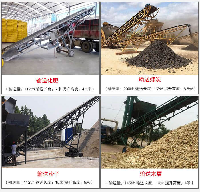 大傾角帶式輸送機適用行業：電力，煤炭，建材，