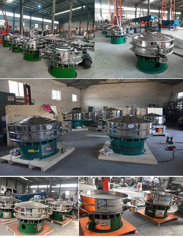 展示廳展示旋振篩，批量展示不銹鋼振動篩，包裝氣體保護振動篩，批量展示碳鋼旋振篩